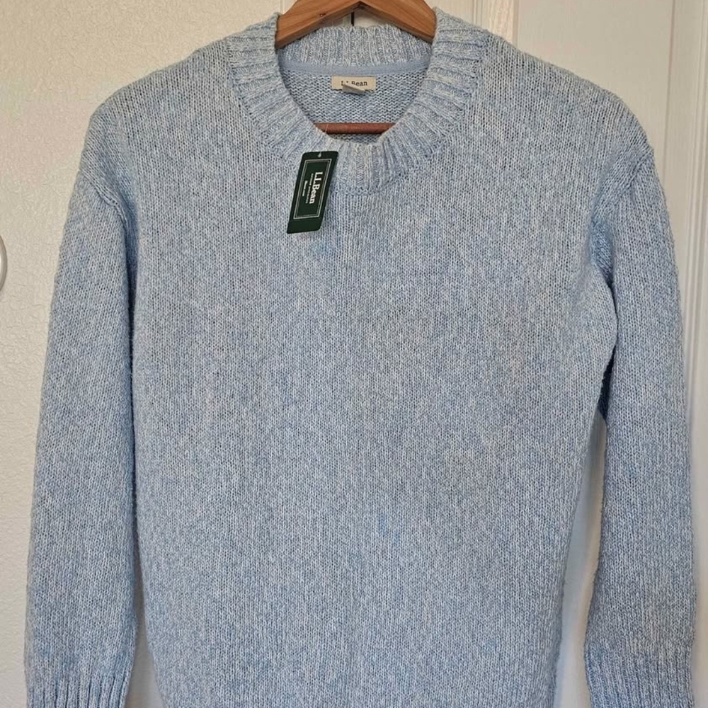 L.L. Bean Women's Cotton Ragg Crewneck Sweater